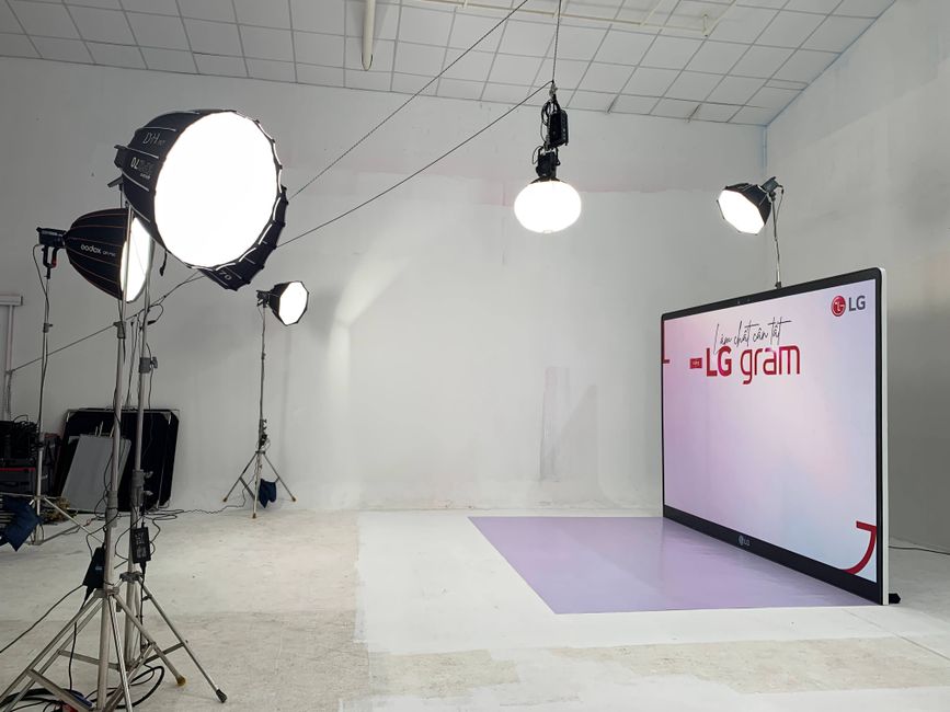 Greek television studio ANT1 set design