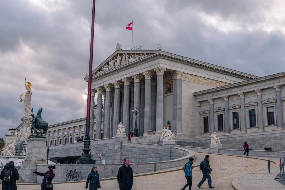 Greek parliament building economic policy debate