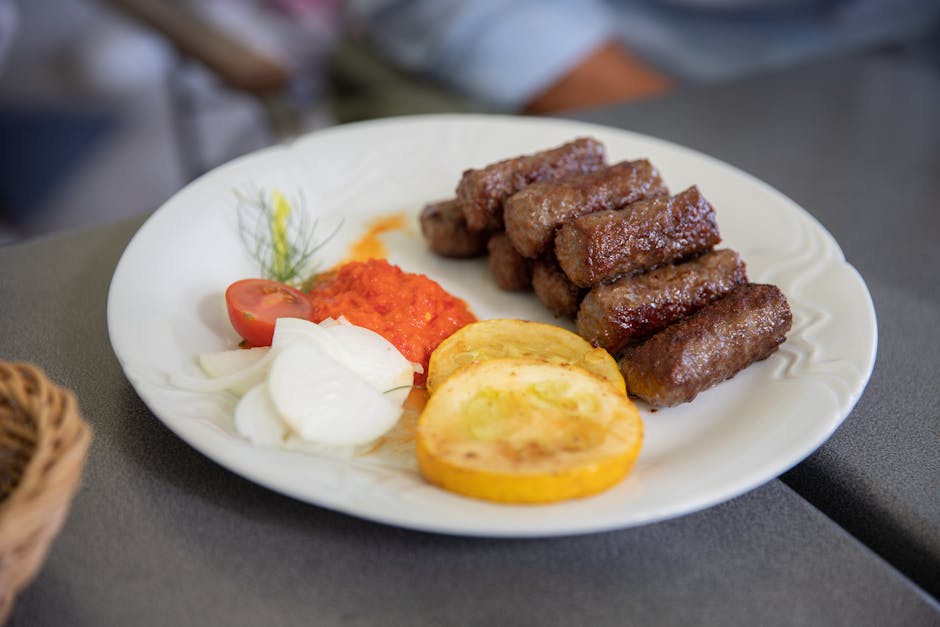 Zagreb food street cevapi burek market