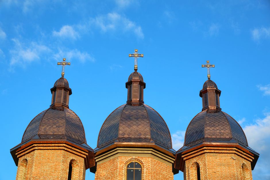 Boyana Church Sofia exterior three churches complex Vitosha foothills