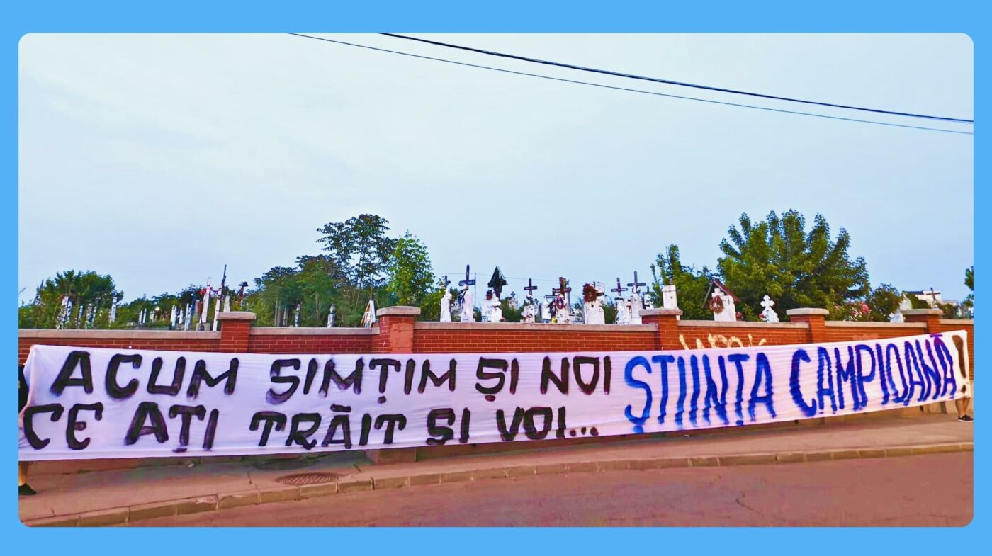 Oltenians Like Neapolitans: Cemetery Message After Title Win