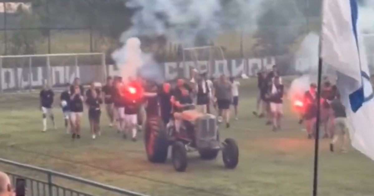 Tractors, Torches & Glory: Rakovica's Wild Championship Celebration