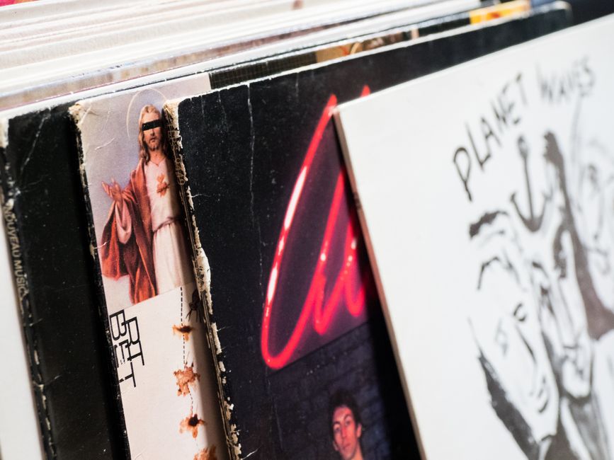 Jagged Little Pill album cover vinyl record