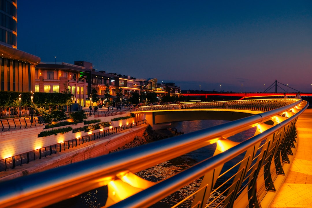Splavovi Belgrade river clubs night lights