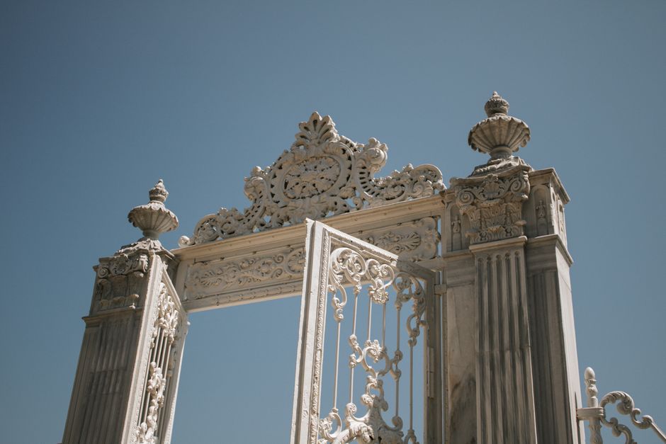 Rila Monastery Bulgaria main entrance gate stone archway
