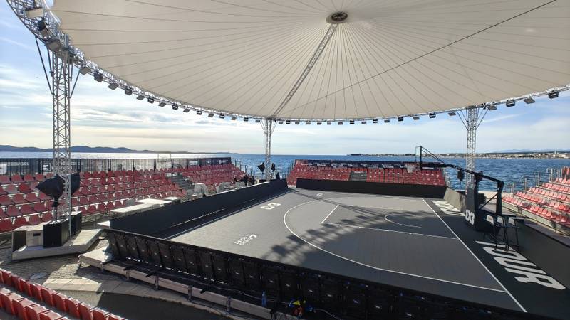 Zadar Prepares for a Spectacular Basketball Event