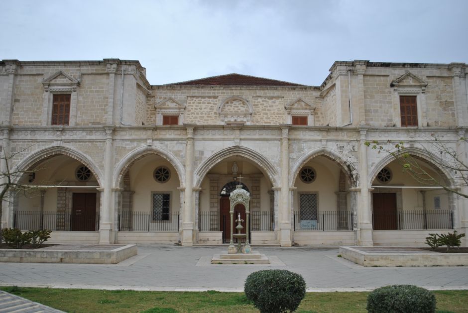 Church of St. Donatus Zadar circular stone architecture courtyard