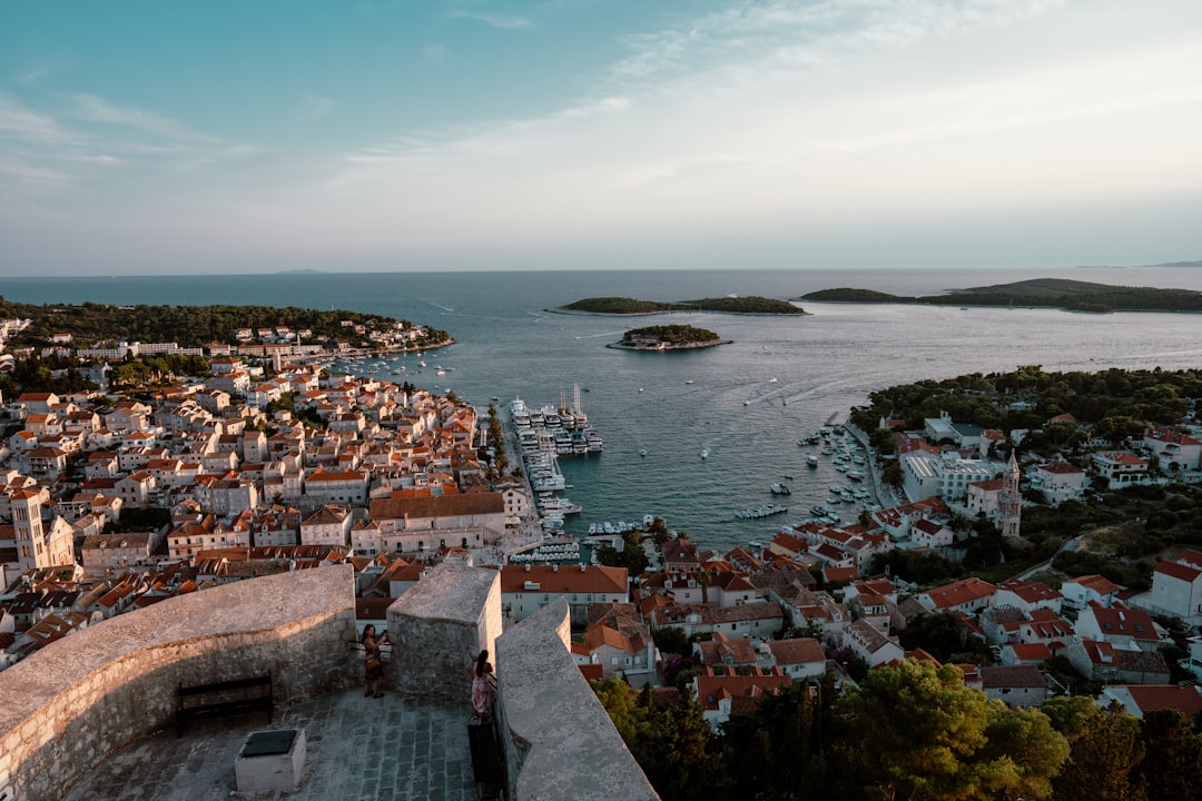 Losinj Castle Mali Losinj panoramic view town harbor