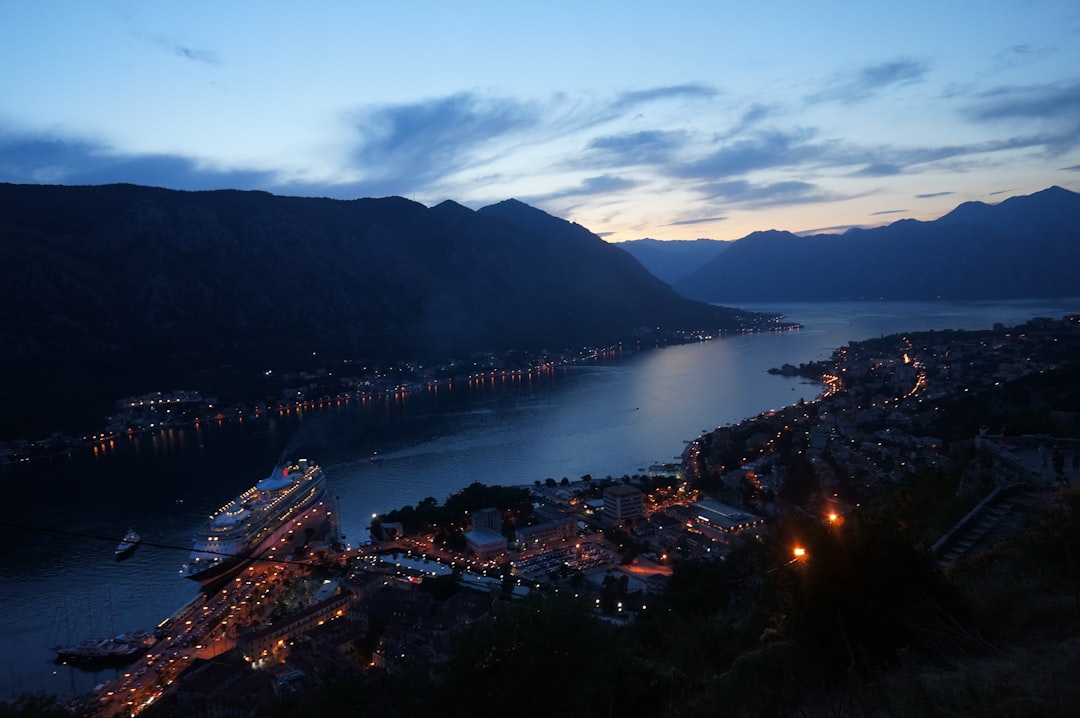 Kotor waterfront bars evening atmosphere