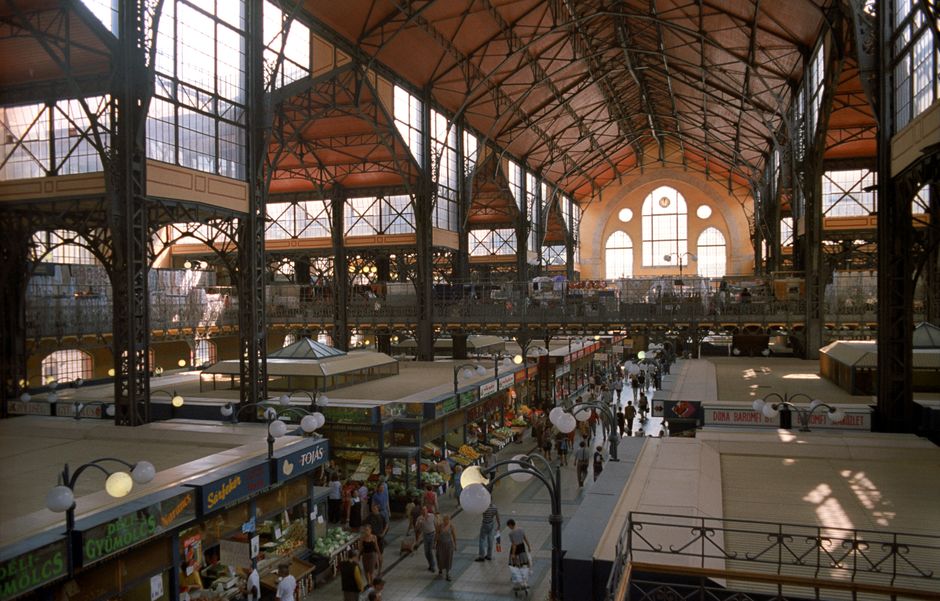 Varna Central Market Hall fresh produce local food stalls bustling atmosphere
