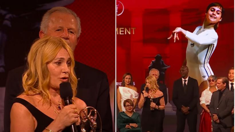 Nadia Comăneci Honored at Sports Oscars: "17 Seconds Changed Everything"