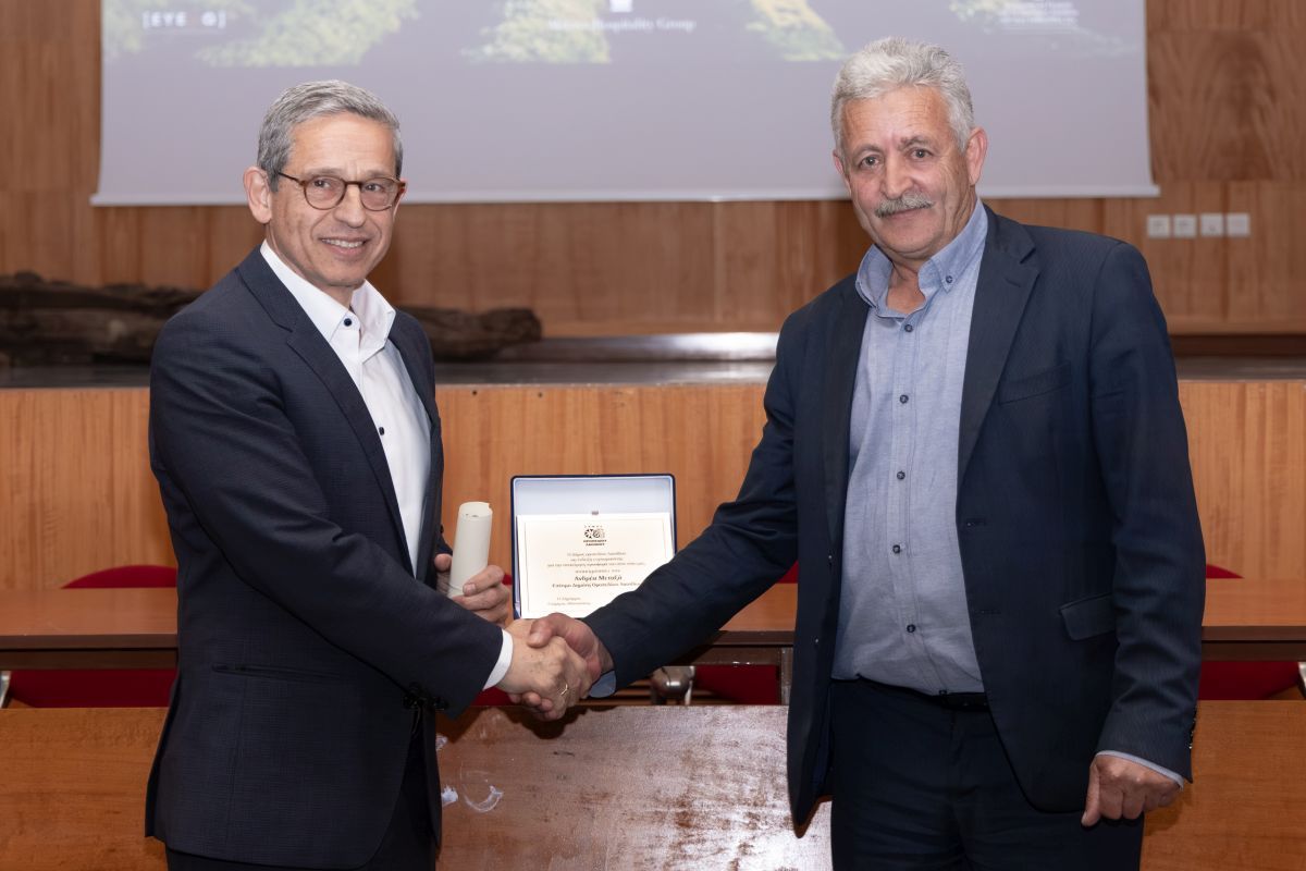 CEO Metaxa Hospitality dobiva počasno građanstvo Lassithi Plateau