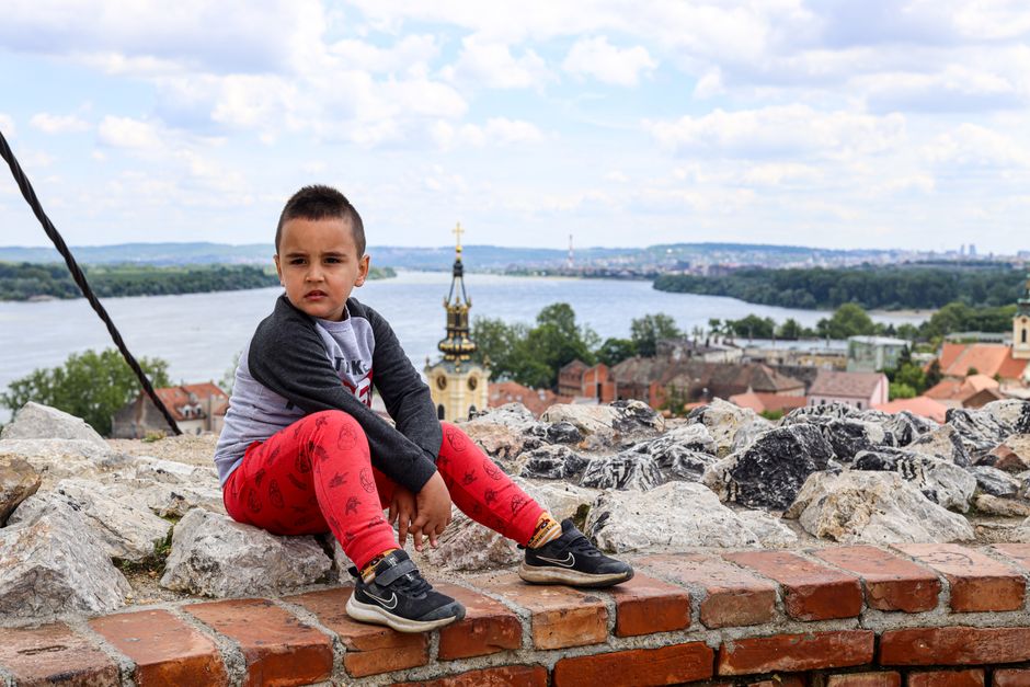 Caffe Bar Kalemegdan Belgrade outdoor terrace fortress view