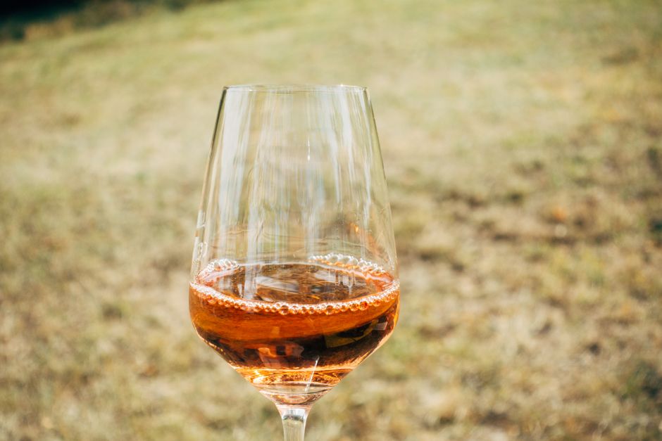 Raki Albania homemade fruit brandy glass