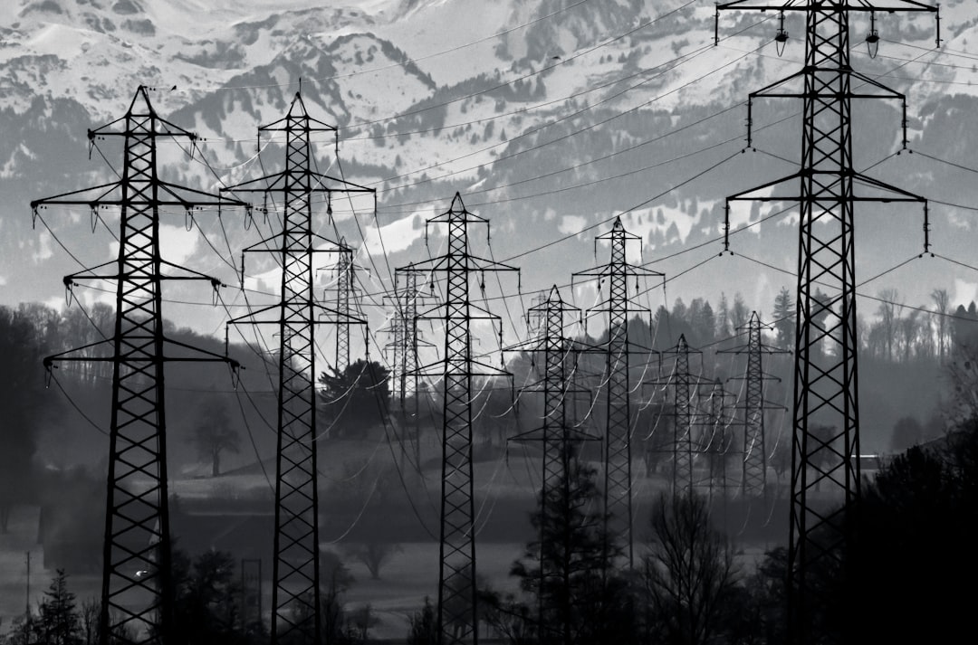 Balkan energy grid map electricity flow