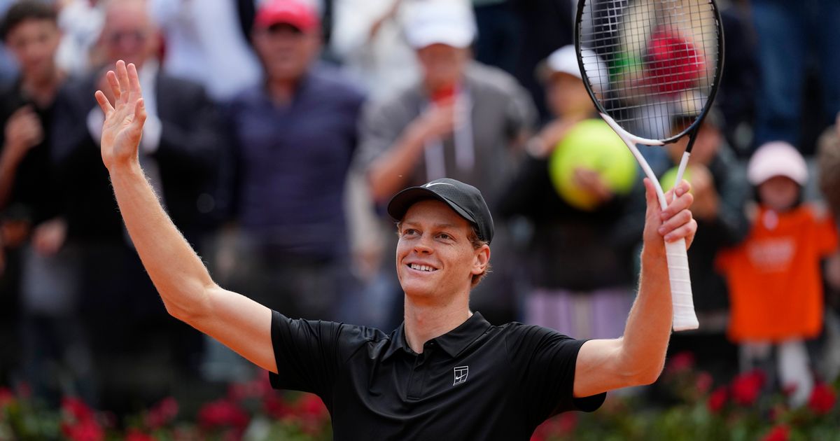 Sinner Advances to Rome Final After Medvedev's Two-Day Match