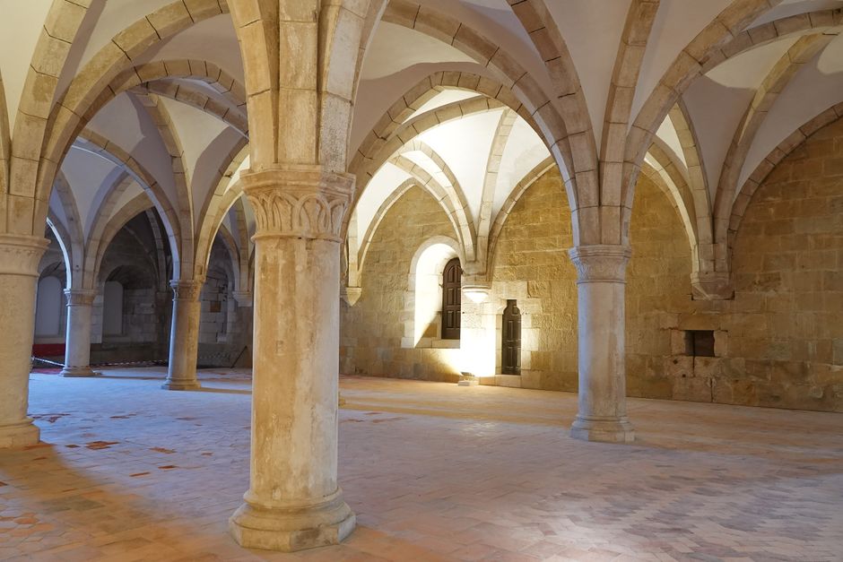 Studenica Monastery Nemanjic Mausoleum stone sarcophagi interior