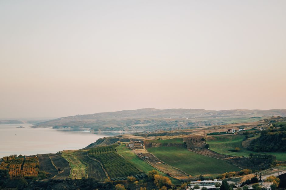 Cercekoy Turkey tobacco fields rolling hills rural landscape