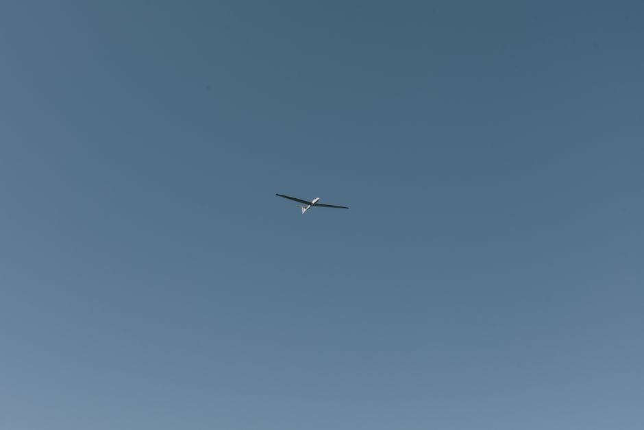 Bayraktar TB2 drone flying in clear sky