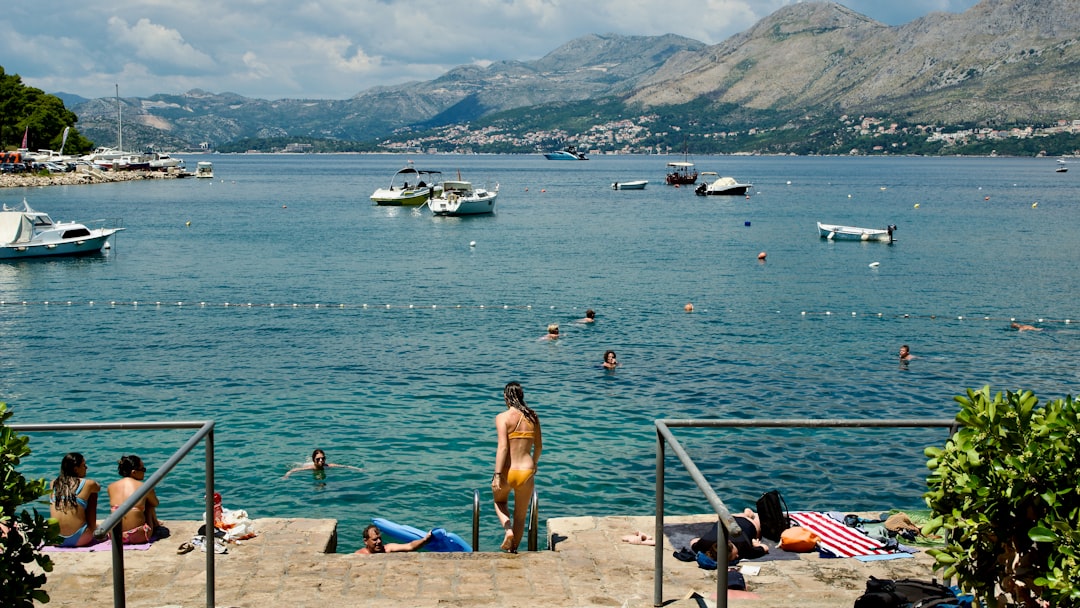 Bar 1981 Budva Montenegro beach bar terrace pool