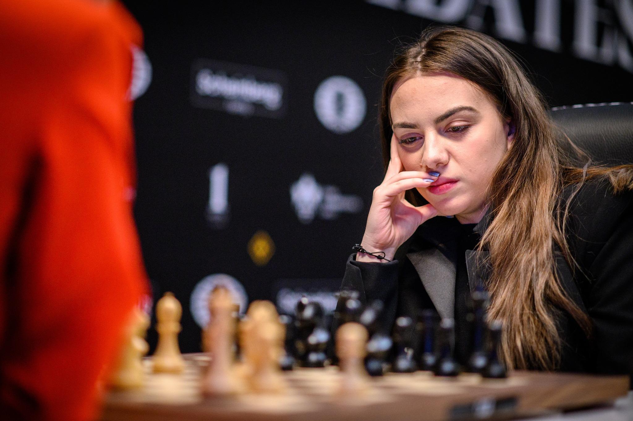 Salimova Strikes Gold in Batumi! Third Straight Win Lights Up Chess Euro
