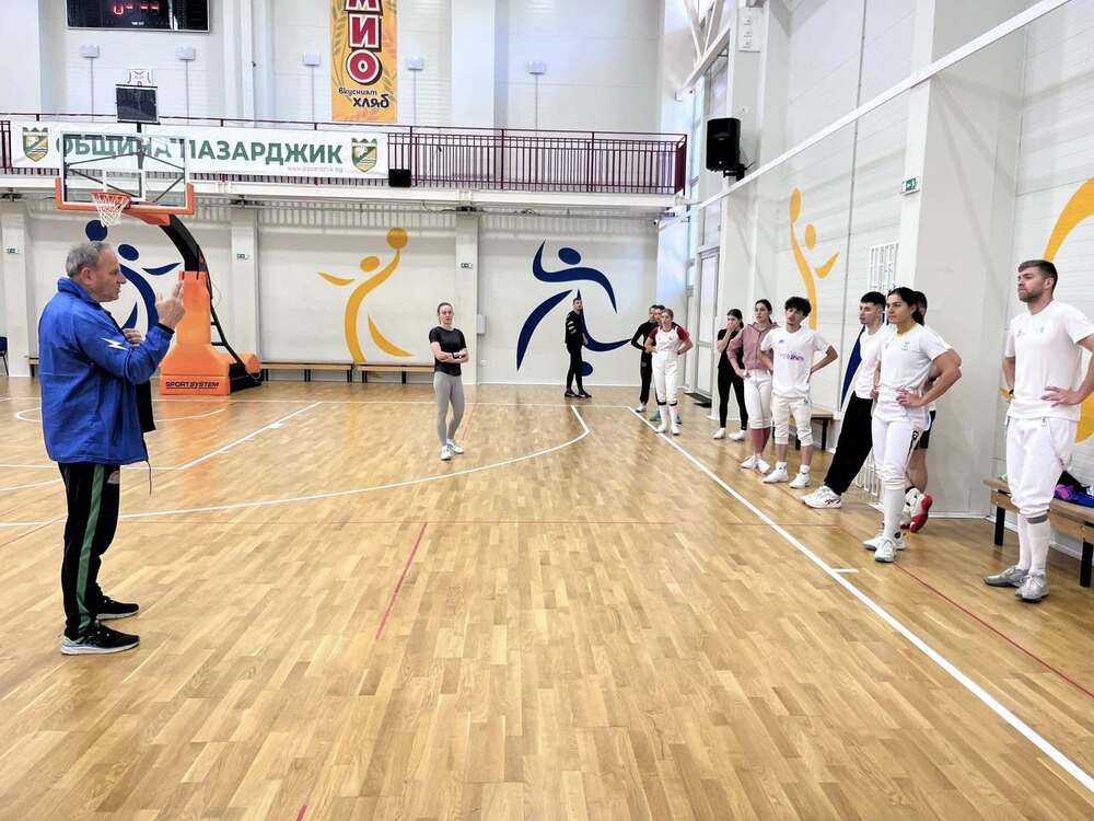 Националната команда по современ пентатлон провежда лагер пред световното первенство в Пазарджик