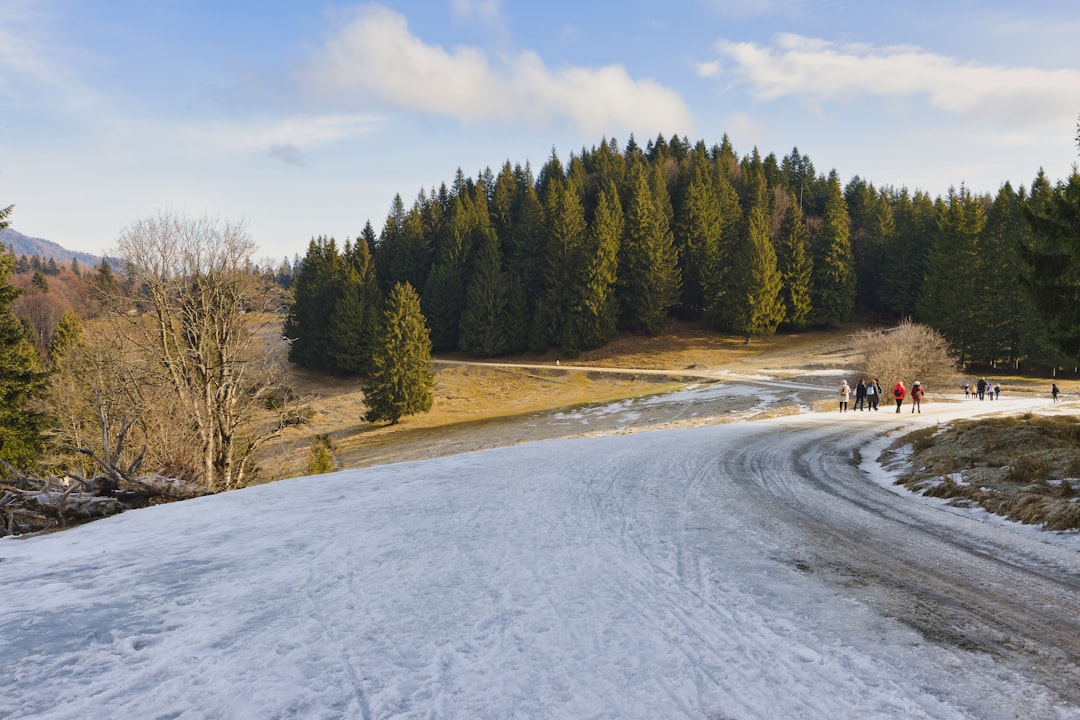 Piatra Craiului National Park winter ridge snow Romania