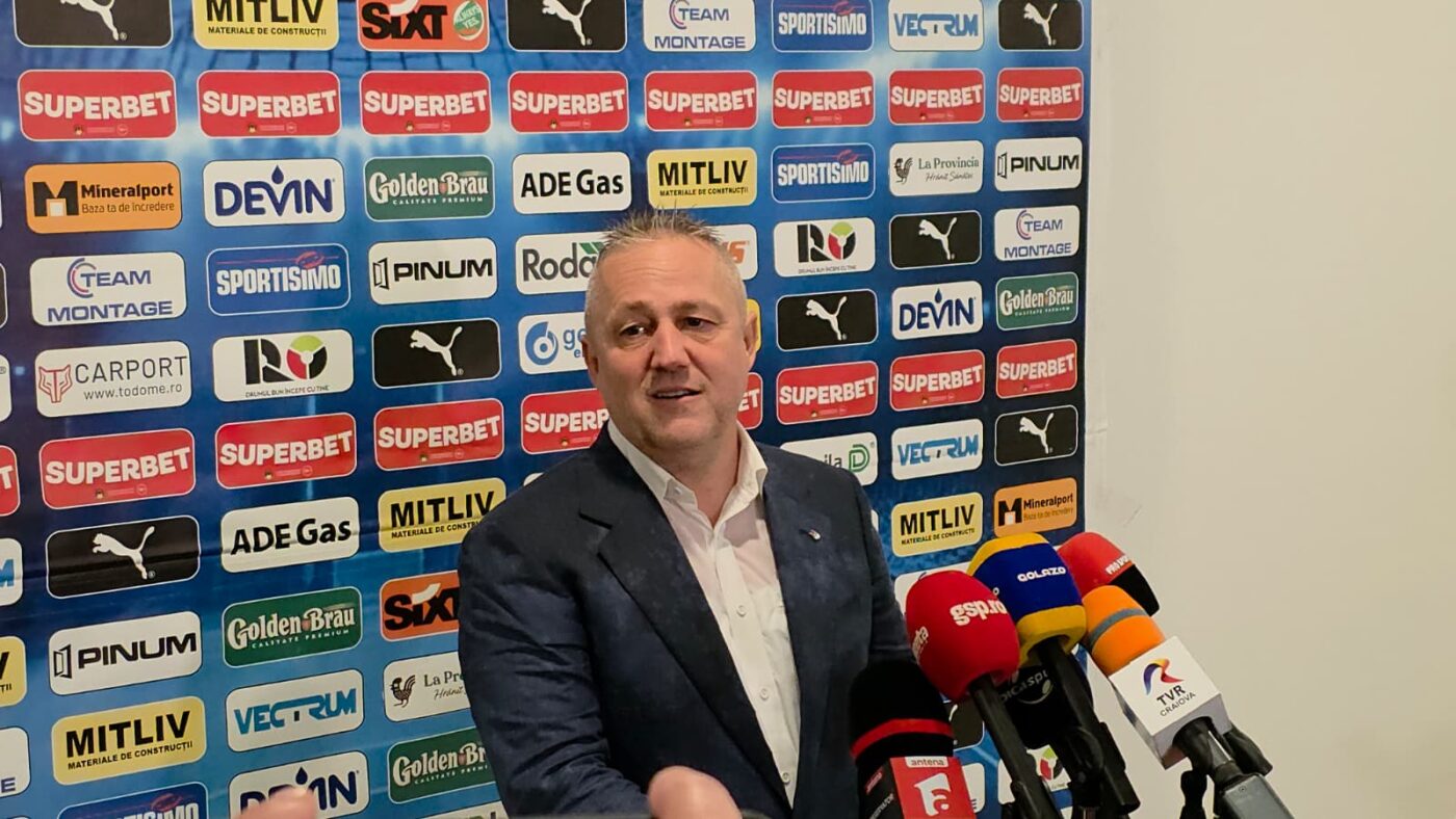 Mihai Rotaru Plans Major Transfer Campaign After U Craiova’s First Title