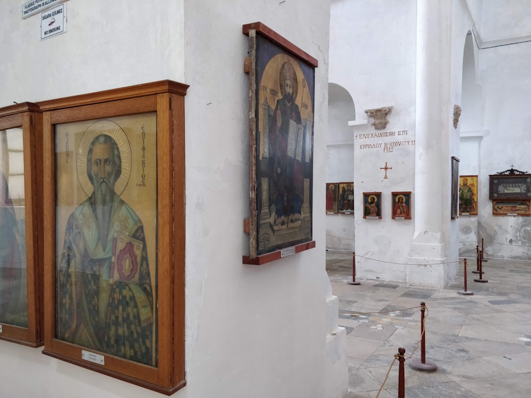 Studenica Monastery museum interior religious icons manuscripts