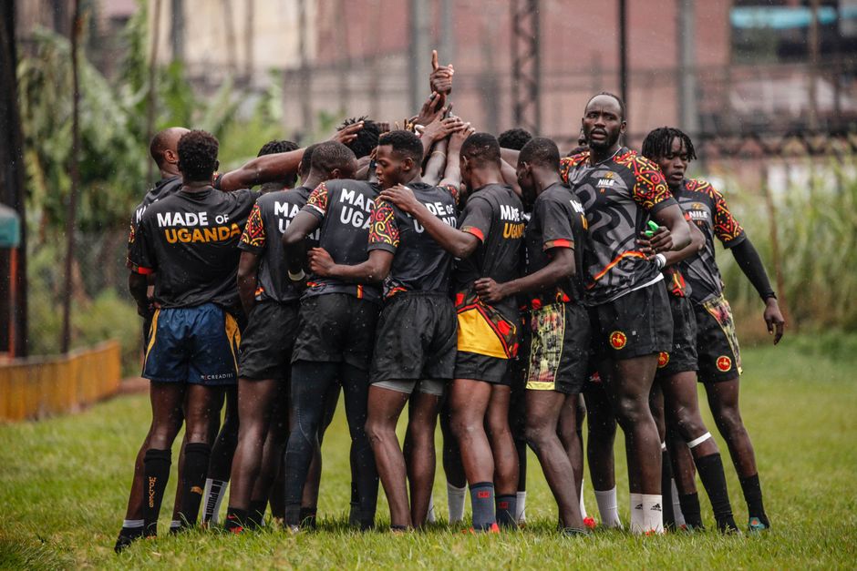Republic of Congo national team players celebration