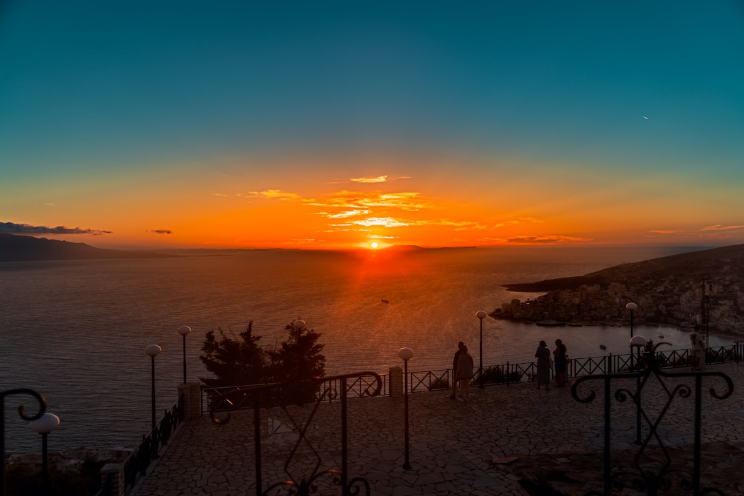 Himarë Albania beach bar music sunset