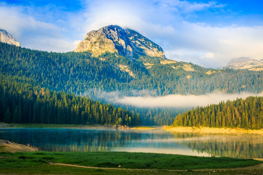 Durmitor National Park Montenegro Black Lake reflection mountains