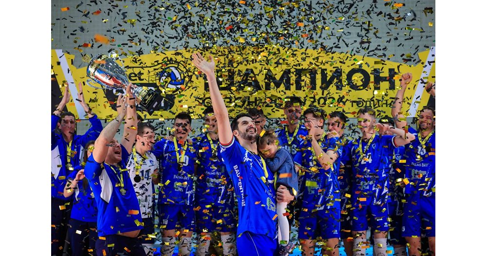 Levski postao treći uzastopni prvenac u muškom volejbolu u Bugarskoj