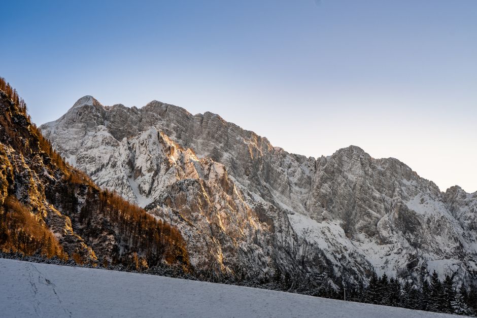 Planica Valley Slovenia ski jumping hills forest trail