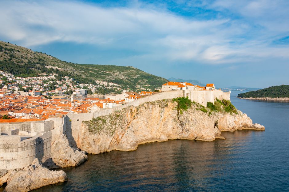 Kastel Gomilica Fortress Croatia panoramic view Biograd na Moru