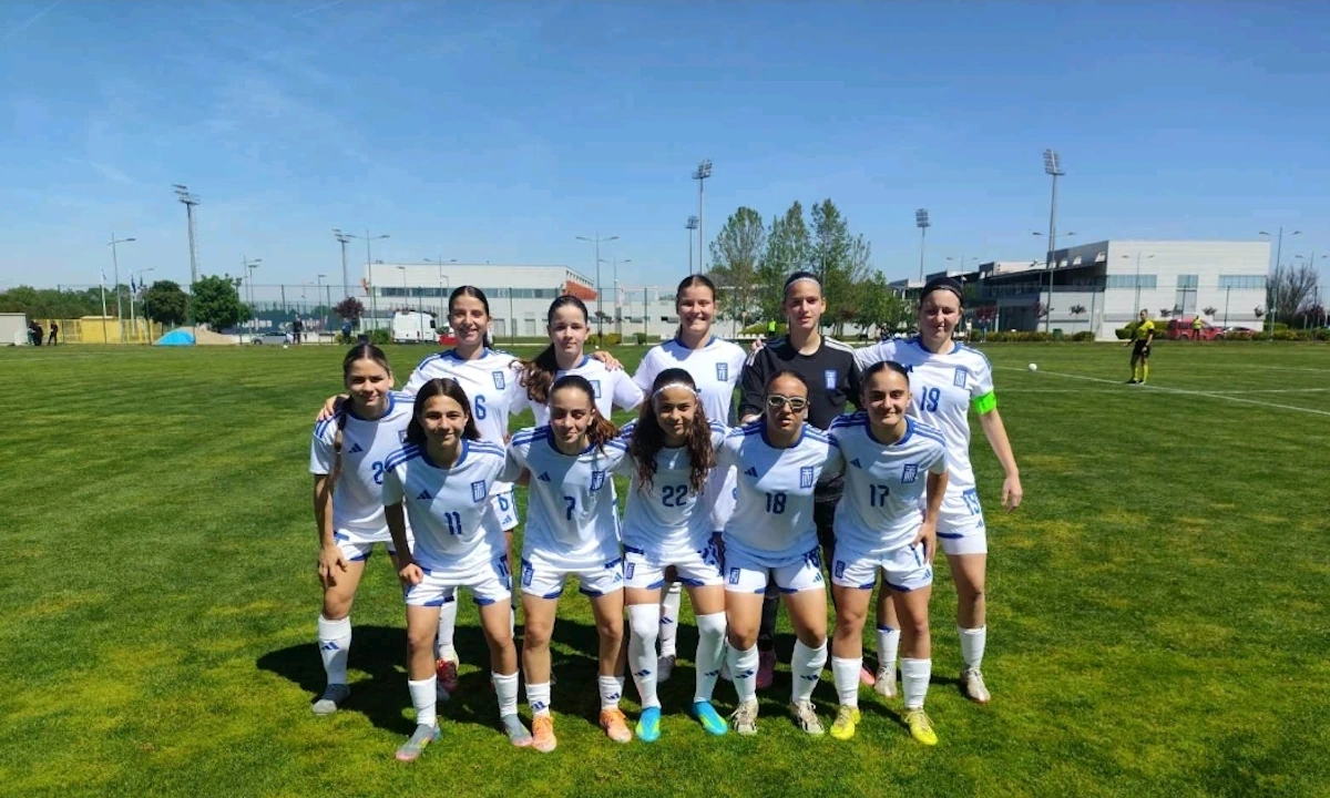Greek U16 Women Gain Valuable Experience at UEFA Development Tournament
