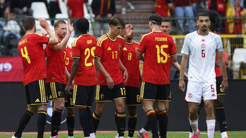Belgium Crushes Tunisia 5-0: Red Devils Roar into World Cup