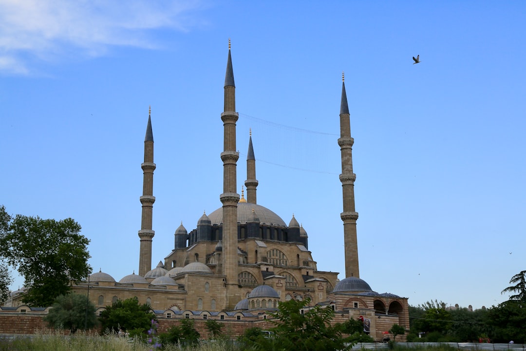 Selimiye Mosque Edirne Turkey blue dome architectural detail