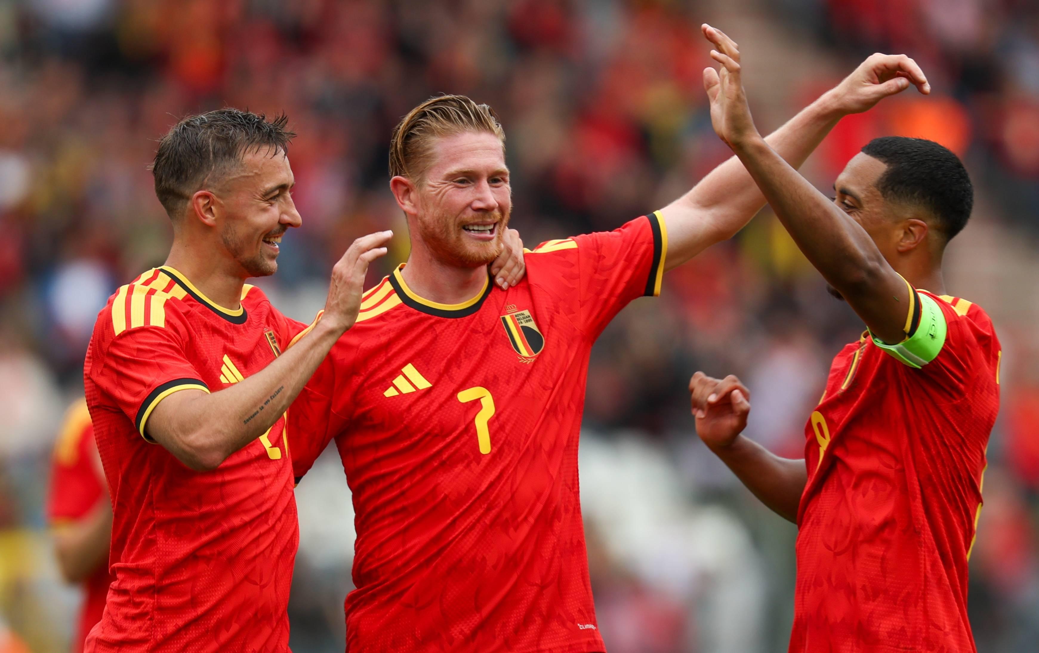 Red Devils Unleashed: Belgium Crush Tunisia 5-0 in World Cup Preview