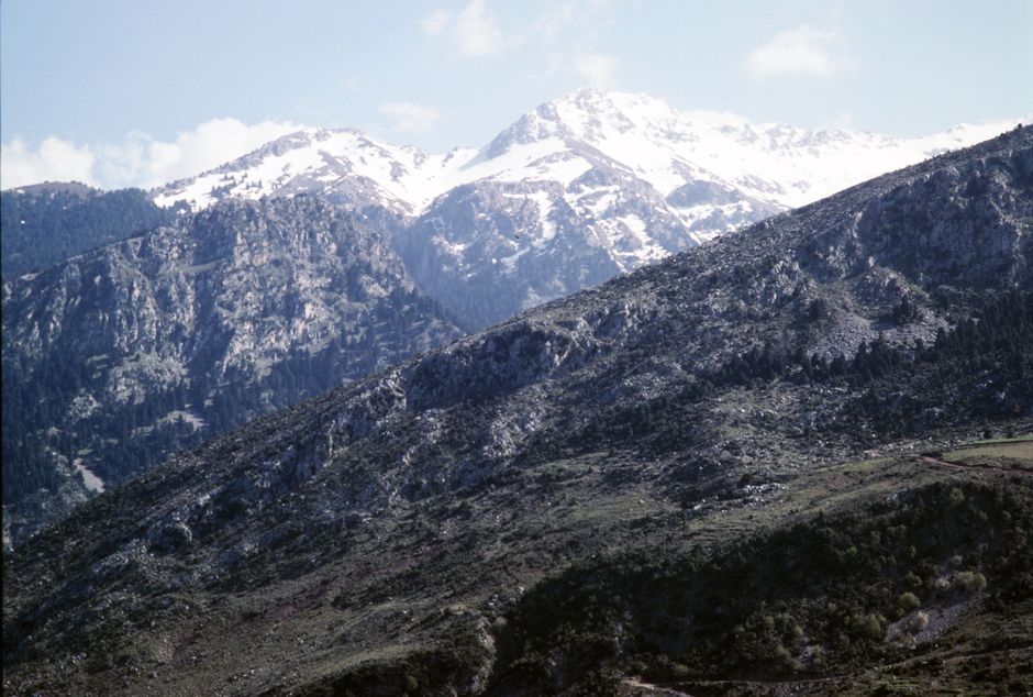 Spilios Agapitos Refuge Mount Olympus Greece valley view