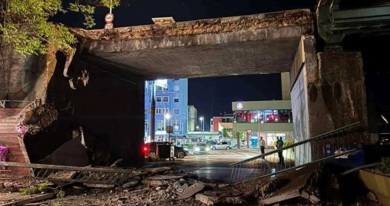 Border Bridge Collapse: Old Sava Bridge in Gradiska Closed to Traffic