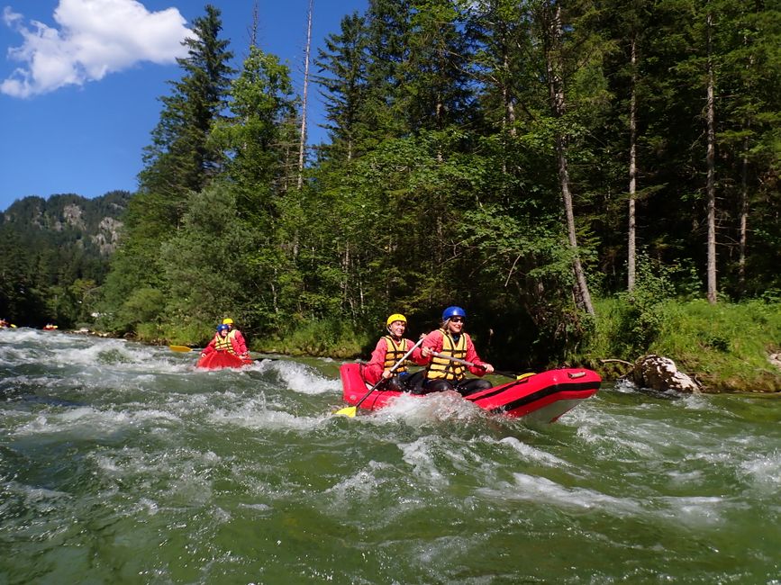 Tara River Canyon rafting Bosnia Herzegovina white water rapids