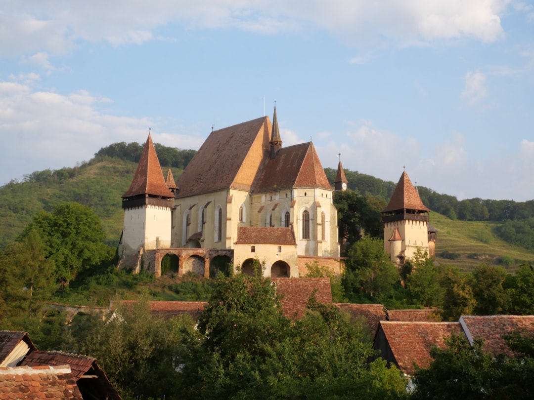 Cetăți Fortress Romania fortified village church stone walls