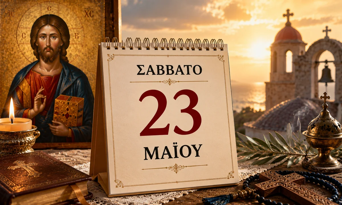 May 23 Saints' Day Celebrations in Orthodox Christianity