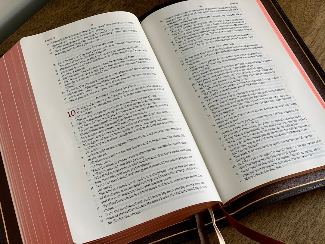Menaion of Mount Athos liturgical book open pages