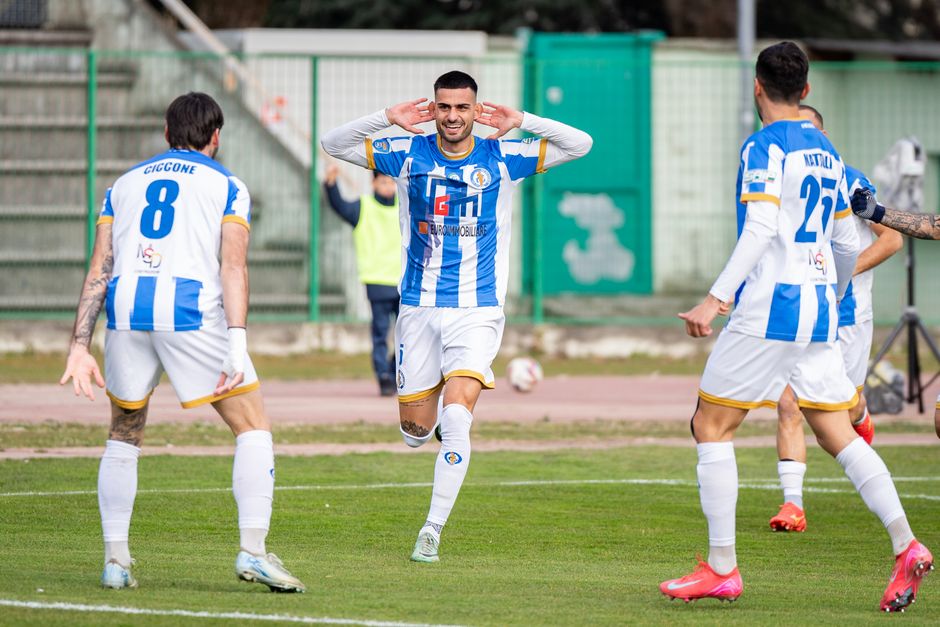 Christoph Baumgartner celebrating goal against Jordan