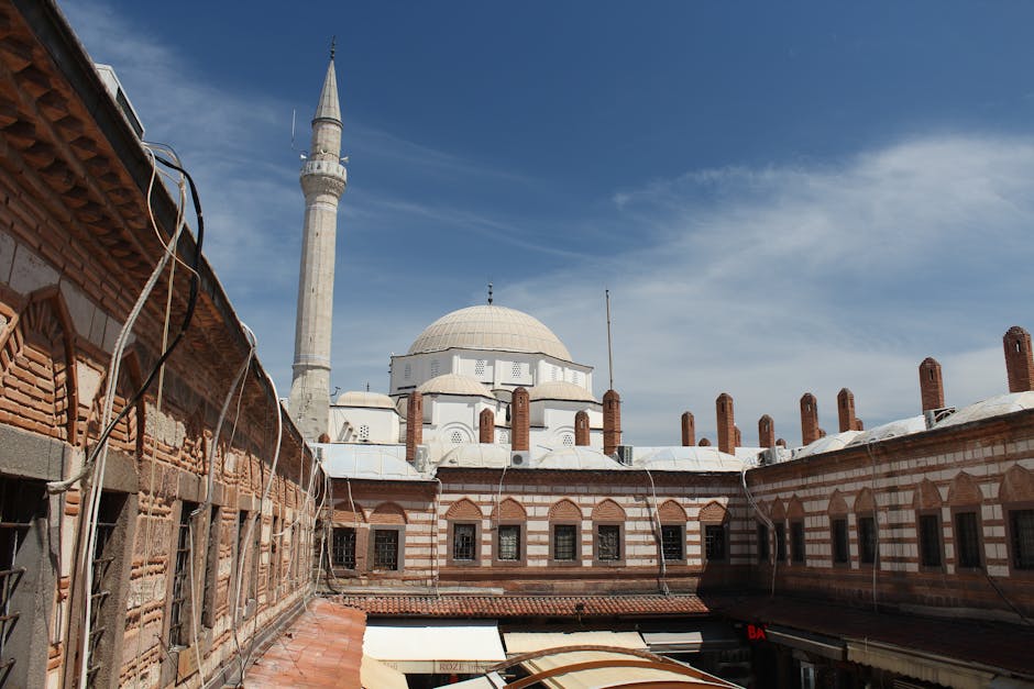 Muradiye Complex Edirne mosque madrasa courtyard