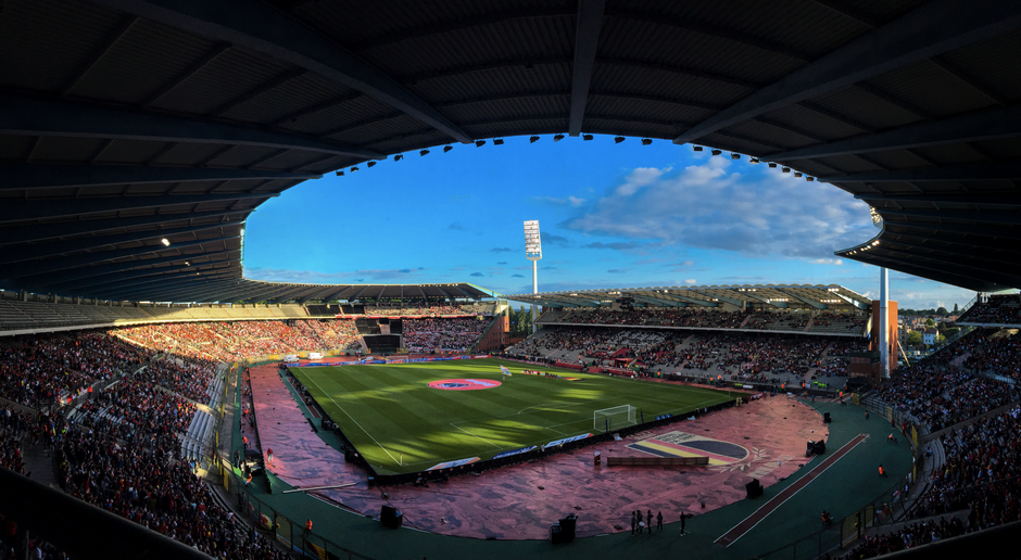 Poli Timisoara stadium crowd during match day