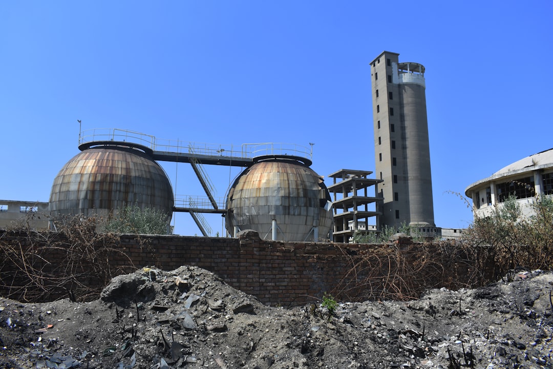 Fier Albania gas storage facility construction site