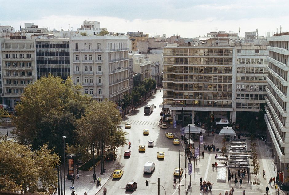 ERT building Athens Greece modern architecture
